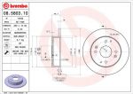 AP 14459 тормозной диск на HONDA ACCORD IV (CB)
