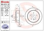 AP 14887 V тормозной диск на LEXUS RX (MHU3_, GSU3_, MCU3_)