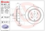 AP 15018 V тормозной диск на HONDA CR-V III (RE)