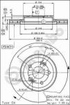 AP 24297 тормозной диск на RENAULT SPORT SPIDER (EF0_)