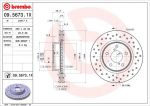 AP 24417 X тормозной диск на SUBARU IMPREZA купе (GFC)