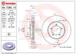 AP 24717 тормозной диск на TOYOTA HIACE III фургон (YH7_, LH6_, LH7_, LH5_, YH5_, YH6_)