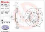 AP 24844 X тормозной диск на SAAB 9-3 (YS3F)
