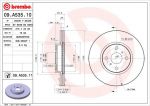AP 25238 тормозной диск на TOYOTA YARIS (NHP13_, NSP13_, NCP13_, KSP13_, NLP13_)