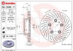 AP 25412 V тормозной диск на PORSCHE BOXSTER (987)