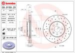 AP 27601 X тормозной диск на OPEL ASTRA H (L48)