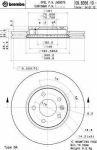 AP X 15372 тормозной диск на OPEL ASTRA G универсал (F35_)