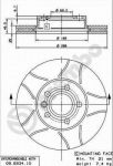 AP X 24628 тормозной диск на FORD GALAXY (WGR)