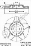 AP X 24749 тормозной диск на MITSUBISHI CARISMA седан (DA_)