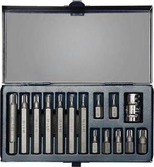 APELAS CS-BT15MM Набор бит TORX T20-T55 30-75мм 15пр APELAS CS-BT15MM Набор бит TORX T20-T55 30-75мм 15пр