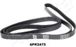 Ashika 112-6PK2475 поликлиновой ремень на HYUNDAI SANTA FE II (CM)