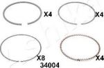 Ashika 34-34004 поршневое кольцо на SUZUKI BALENO универсал (EG)
