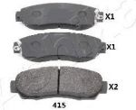 Ashika 50-04-415 комплект тормозных колодок, дисковый тормоз на HONDA CR-V IV (RE)