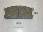 Ashika 50-05-508 комплект тормозных колодок, дисковый тормоз на MITSUBISHI GALANT II Station Wagon (A16_V)