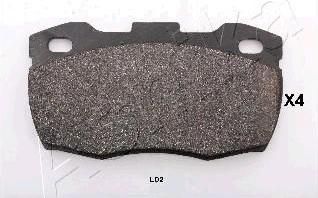 Ashika 50-0L-L02 комплект тормозных колодок, дисковый тормоз на LAND ROVER DEFENDER Station Wagon (LD)