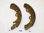 Ashika 55-01-100 комплект тормозных колодок на NISSAN DATSUN 120