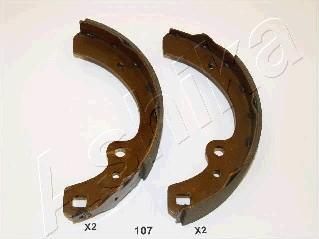 Ashika 55-01-107 комплект тормозных колодок на NISSAN LAUREL (JC31)