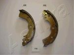 Ashika 55-01-142 комплект тормозных колодок на NISSAN ALMERA I Hatchback (N15)