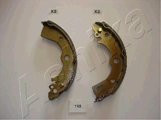 Ashika 55-01-142 комплект тормозных колодок на NISSAN ALMERA I Hatchback (N15)