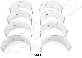 Ashika 82-1173G5 шатунный подшипник на NISSAN STANZA (T11)