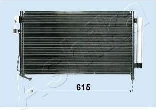 Ashika CND243008 конденсатор, кондиционер на SUBARU FORESTER (SG)