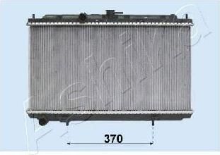 Ashika RDA213053 радиатор, охлаждение двигателя на NISSAN ALMERA II (N16)