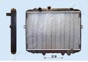 Ashika RDA283106 радиатор, охлаждение двигателя на HYUNDAI H100 автобус (P)
