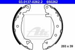 ATE 03.0137-0262.2 комплект тормозных колодок на FIAT BRAVA (182)