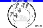 ATE 03.0137-0290.2 комплект тормозных колодок на FORD TRANSIT c бортовой платформой/ходовая часть (E_ _)