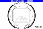 ATE 03.0137-0305.2 Колодки стояночного тормоза E46/E90 2.5/3.0L/E39 all 95-> (3013703052)