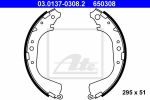 ATE 03.0137-0308.2 комплект тормозных колодок на TOYOTA HILUX II пикап (LN8_, RN5_, LN6_, YN6_, YN5_, LN5_, RN6_)