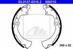 ATE 03.0137-0310.2 комплект тормозных колодок на NISSAN TERRANO I (WD21)