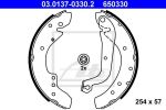 ATE 03.0137-0330.2 комплект тормозных колодок на FIAT DUCATO c бортовой платформой/ходовая часть (290)