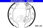 ATE 03.0137-0340.2 комплект тормозных колодок на PEUGEOT 406 Break (8E/F)