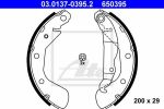 ATE 03.0137-0395.2 комплект тормозных колодок на OPEL CORSA C (F08, F68)