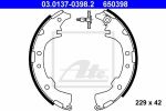 ATE 03.0137-0398.2 комплект тормозных колодок на TOYOTA PICNIC (_XM10)