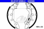 ATE 03.0137-0506.2 комплект тормозных колодок на FIAT PANDA (169)
