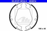 ATE 03.0137-3014.2 комплект тормозных колодок, стояночная тормозная с на HYUNDAI TERRACAN (HP)