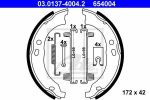 ATE 03.0137-4004.2 Комплект тормозных колодок, стояночная тормозная система