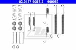 ATE 03.0137-9053.2 комплектующие, тормозная колодка на OPEL COMBO (71_)