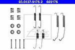 ATE 03.0137-9175.2 комплектующие, тормозная колодка на PEUGEOT 306 (7B, N3, N5)
