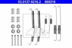 ATE 03.0137-9216.2 комплектующие, тормозная колодка на FIAT DUCATO фургон (280)