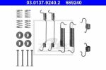 ATE 03.0137-9240.2 комплектующие, тормозная колодка на OPEL MOVANO Combi (J9)