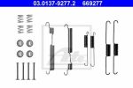 ATE 03.0137-9277.2 комплектующие, тормозная колодка на HYUNDAI ATOS (MX)