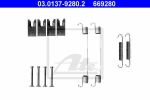 ATE 03.0137-9280.2 Комплектующие, тормозная колодка