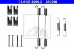ATE 03.0137-9296.2 Комплектующие, тормозная колодка