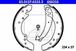 ATE 03.0137.0333.2 КОЛОДКИ ТОРМ. БАР. CITROEN. RENAULT. PEUGEOT. FIAT