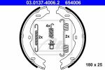 ATE 03013740062 Комплект тормозных колодок, стояночная тормозная система