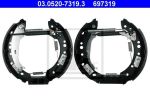 ATE 03.0520-7319.3 комплект тормозных колодок на SMART FORFOUR (454)