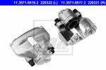 ATE 11.3571-8518.2 тормозной суппорт на AUDI A4 Avant (8D5, B5)